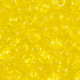 Glas rocailles kralen 6/0 (4mm) Transparent yellow